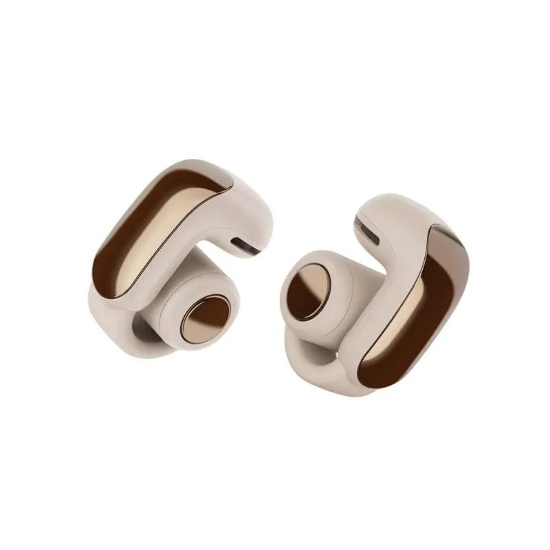 Auricolari Bose Ultra Open Earbuds wireless Bluetooth per sport e chiamate, colore sabbia - immagine 1