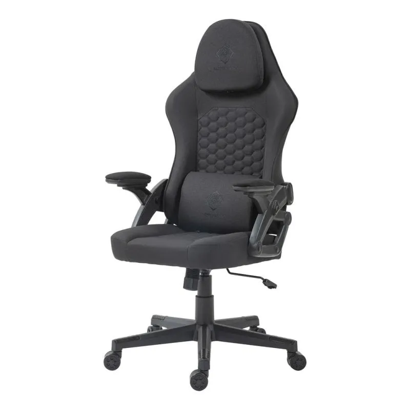 Mesa Gaming Deltaco Gaming 83 cm Acciaio e MDF con Ruote - immagine 1