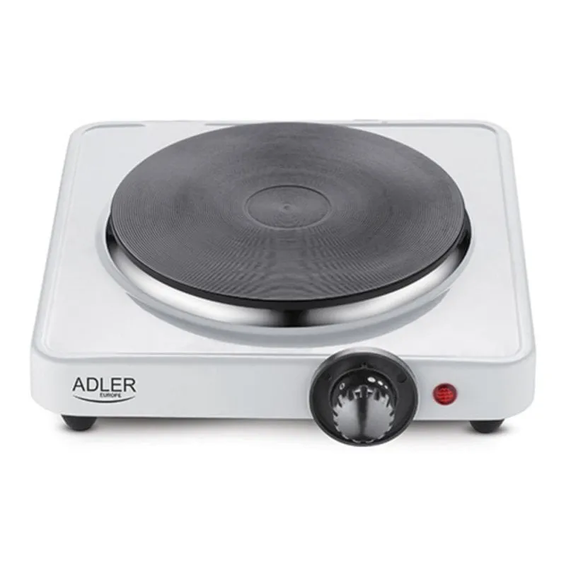 Piastra da cucina Adler AD 6503 Bianca 1 Zona Elettrica 1500W - immagine 1