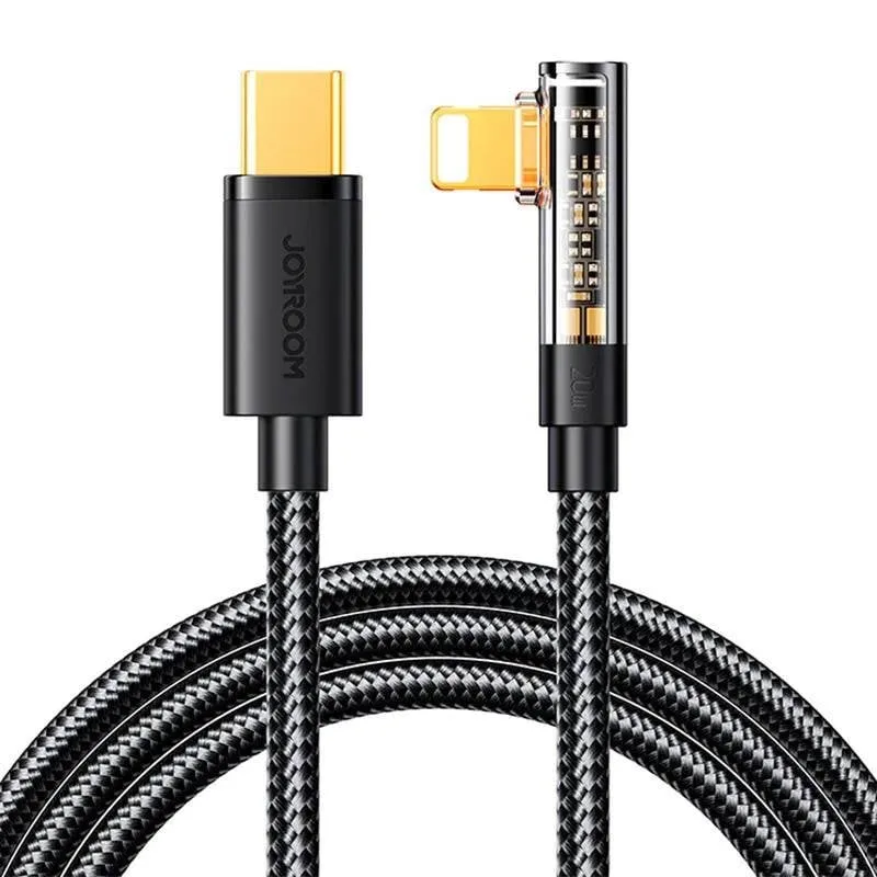 Cavo USB-C per Lightning Joyroom S-CL020A6 20W 1.2m Nero - immagine 1