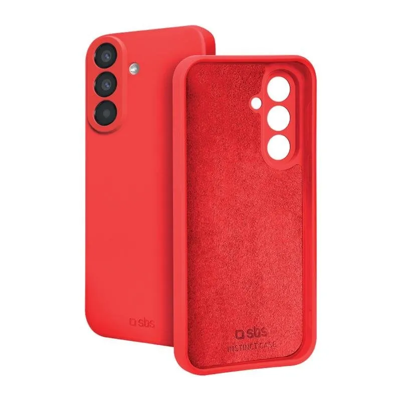 Funda para móvil SBS Instinct Cover Microfibra Rossa leggera per Samsung Galaxy A37 - immagine 1