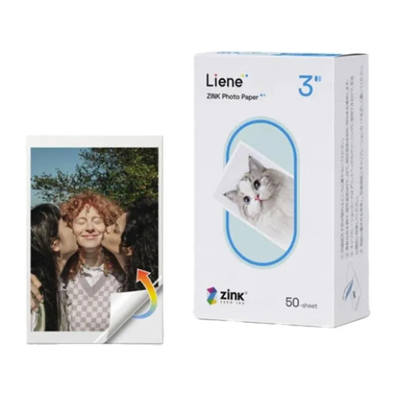 Carta Fotografica Liene Pearl 2x3" 50 Fogli Stampa Zink - immagine 1