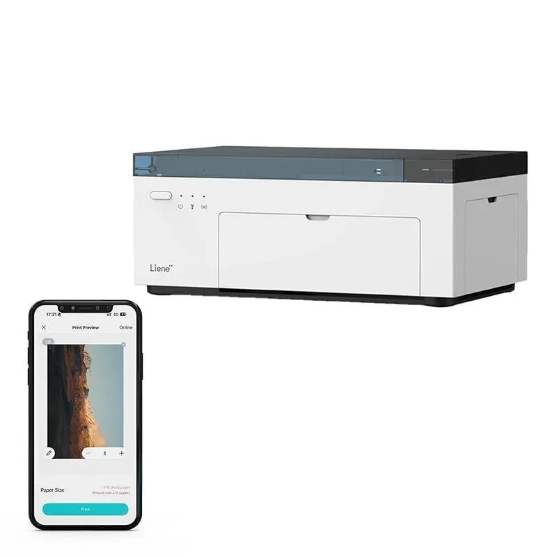 Stampante Foto Sublimazione Wi-Fi Liene Amber M100 portatile 4x6" - immagine 1