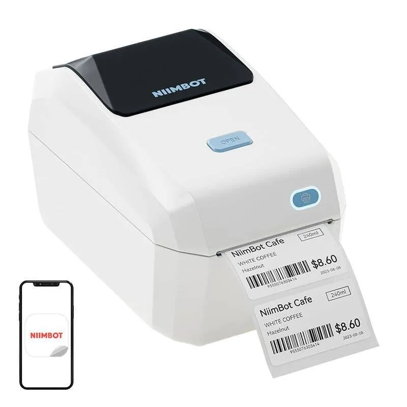 Stampante termica Bluetooth portatile Niimbot K3 ad alta velocità con app dedicata - immagine 1