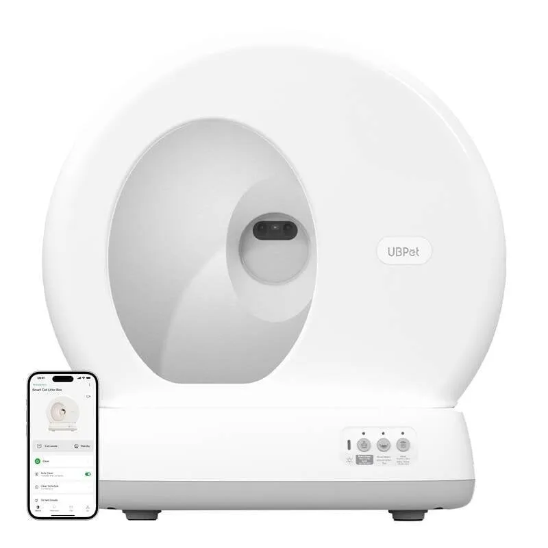 Cassetto per lettiere intelligente UBPet C10 Pro con telecamera e pulizia automatica - immagine 1