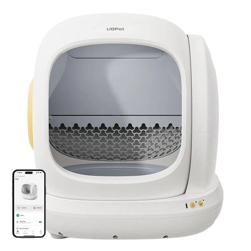 Cassa Lettiera Intelligente per Gatti UBPet C20 Autopulizia con App - immagine 1