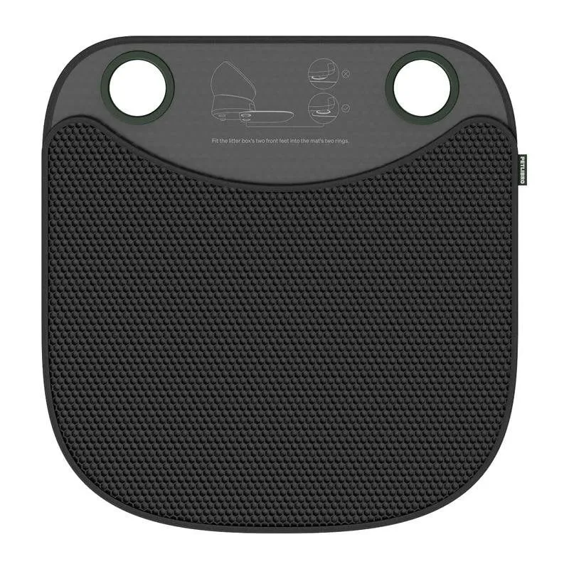 Tappeto per Lettiera Petlibro Luma - Nero 67,9 x 65 cm EVA - immagine 1