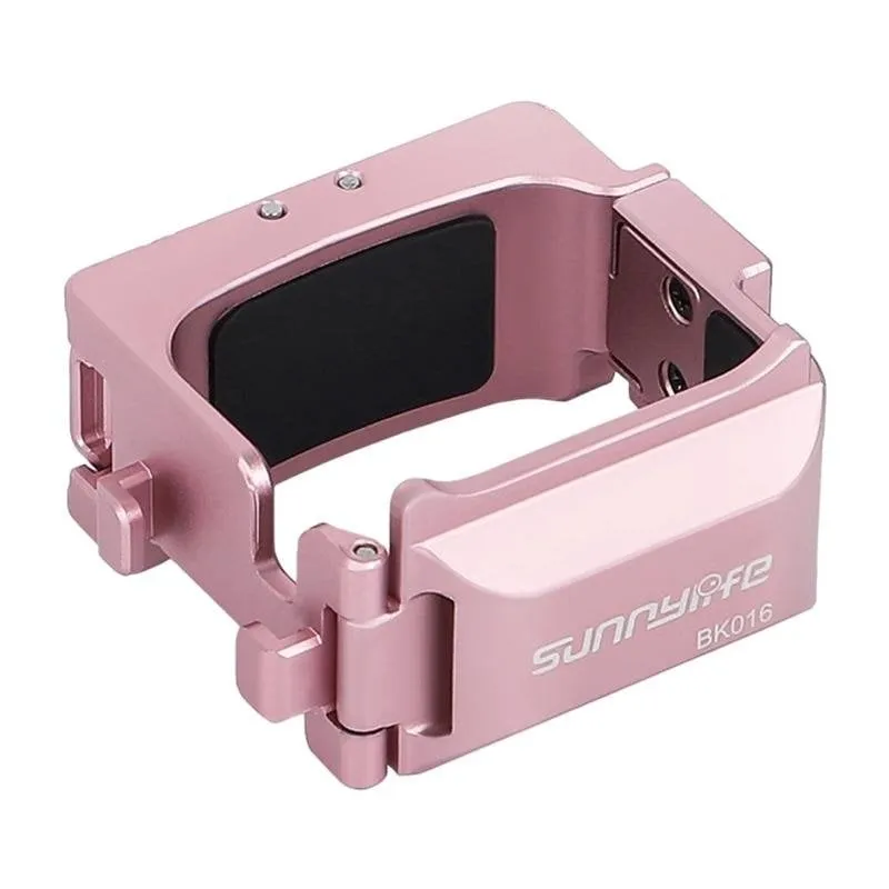 Supporto Sunnylife per DJI Osmo Pocket 3 con Forma di Orecchie di Gatto Rosa - immagine 1