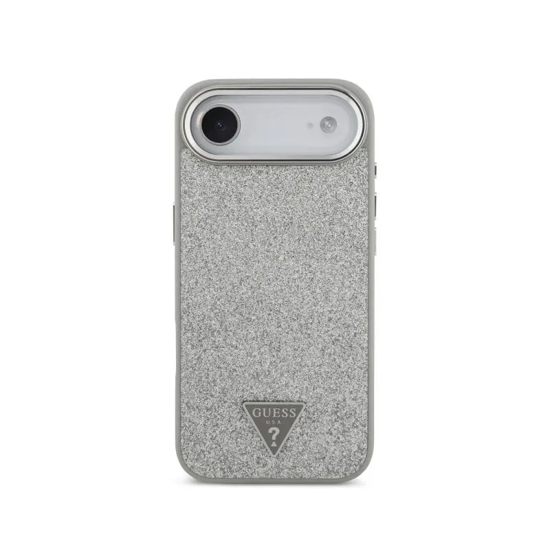 Funda per smartphone Guess Polipiel Argento Glitter MagSafe per iPhone Air - immagine 1