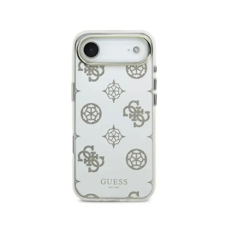 Funda per smartphone Guess TPU Magsafe Specchio Peonie Oro per iPhone - immagine 1