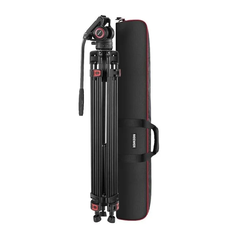 Tripode Video Neewer TP74 con Testata Fluida 8 kg - immagine 1