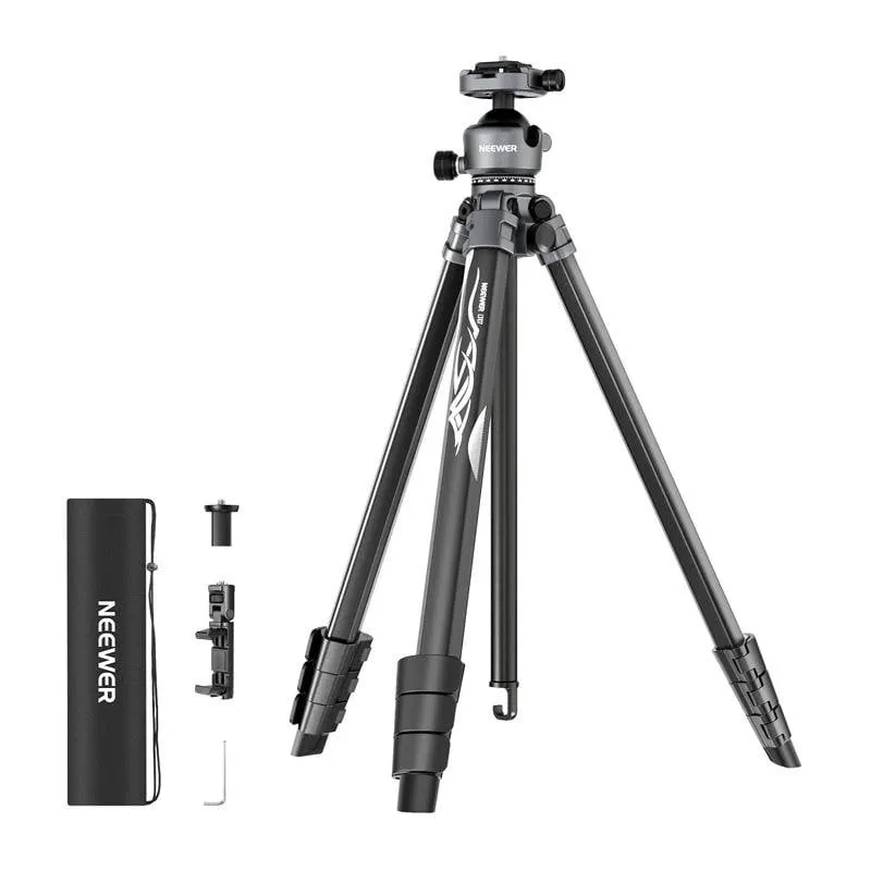 Treppiede da Viaggio Neewer LT07 con Testa a Sfera in Alluminio - immagine 1