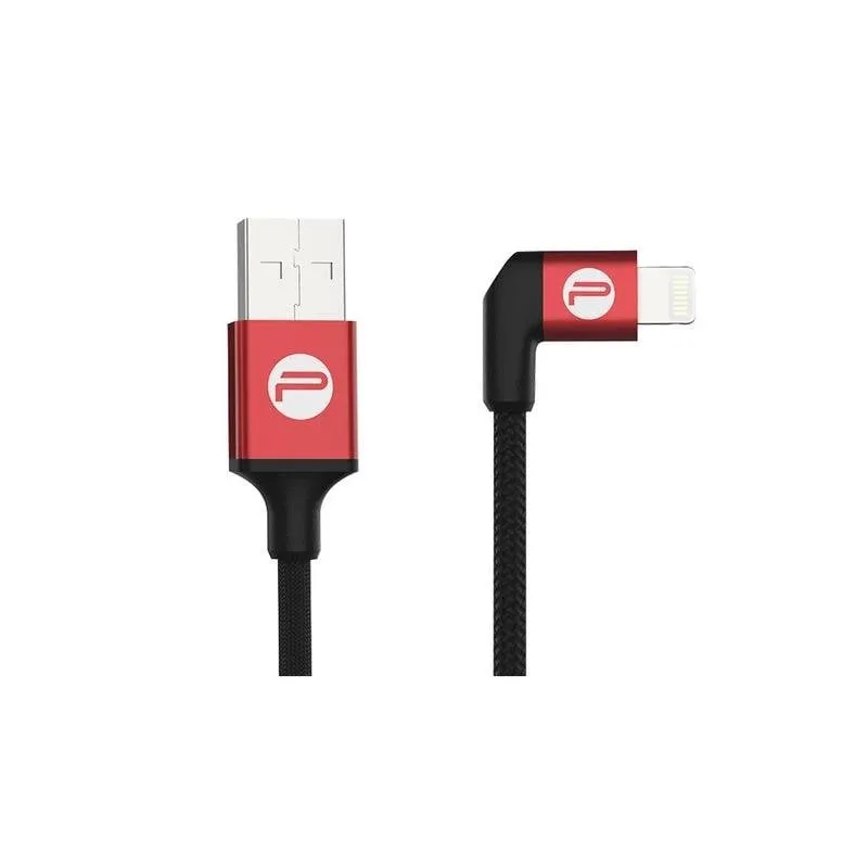 Cavo USB-A verso Lightning PGYTECH P-GM-115 0,35 m Nero e Rosso MFI - immagine 1