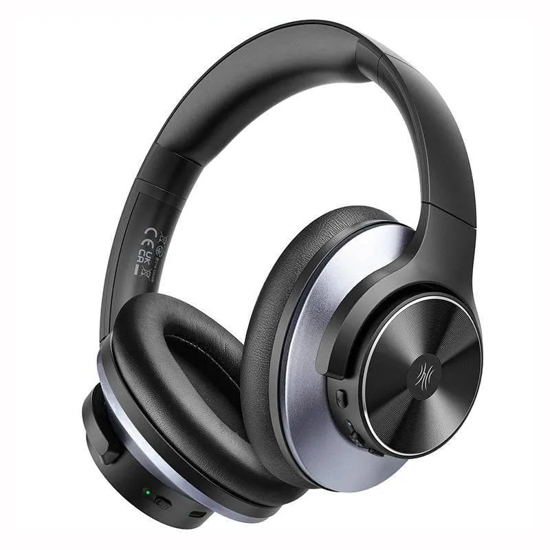 Cuffie OneOdio A10 wireless Bluetooth con cancellazione rumore e Transparency, nere - immagine 1