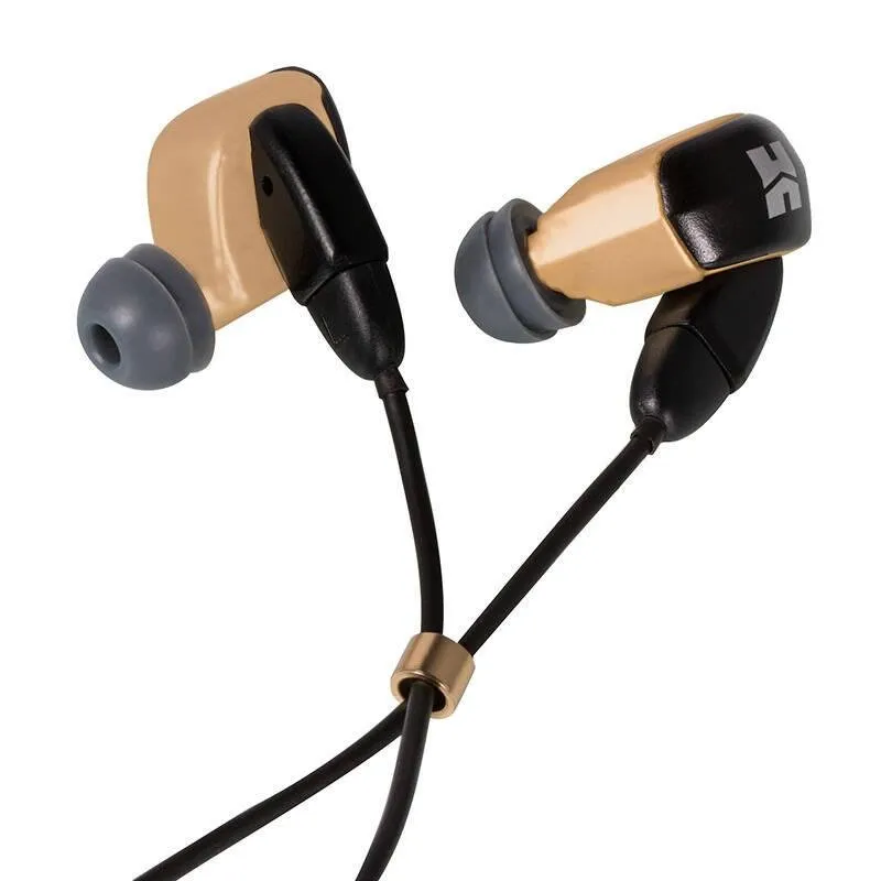 Auricolari HiFiMAN RE2000 Pro Gold con cavo uso analitico finitura oro - immagine 1