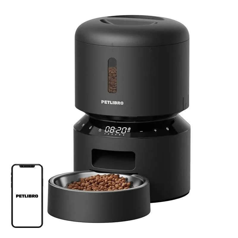 Distributore di cibo per animali Petlibro Granary 3L Nero - immagine 1