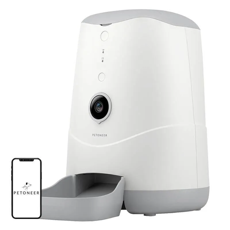 Distributore di cibo Petoneer Nutri Vision con telecamera 3,7 L Wi-Fi - immagine 1