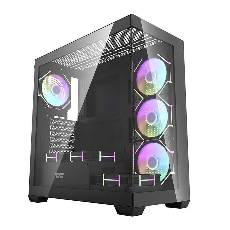 Case PC Darkflash DS900 Nero Mid Tower con 7 ventole ARGB - immagine 1