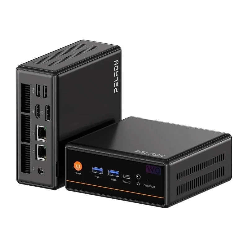 Mini PC Peladn WO4 5600H AMD Ryzen 5 5600H/16GB/512GB SSD/Radeon - immagine 1