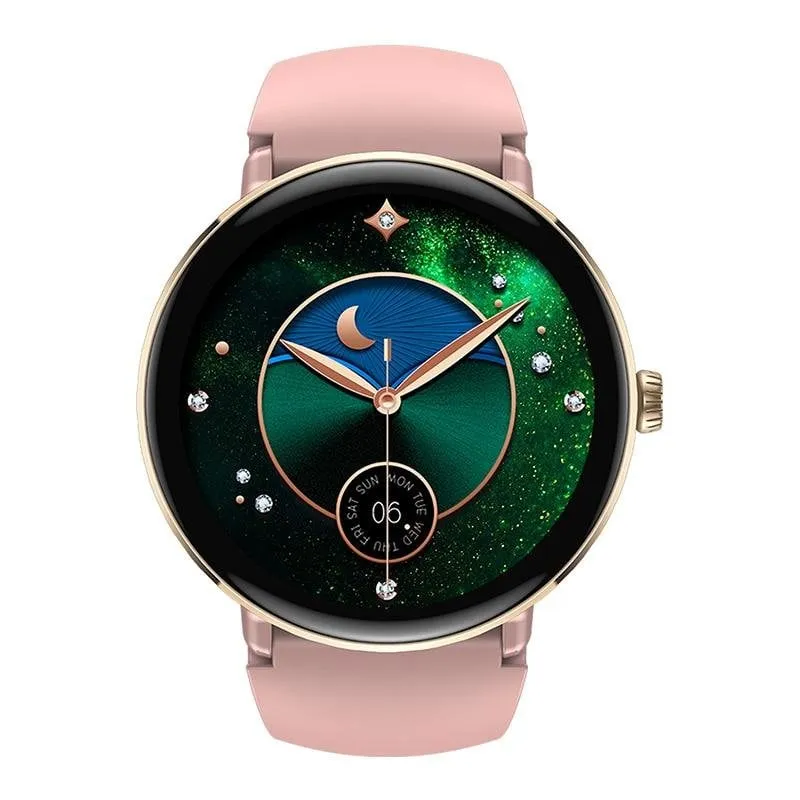 Zeblaze Lily 2 Bluetooth 1,2'' Rosa Taglia Unica IP68 SpO2 Cardiofrequenzimetro - immagine 1