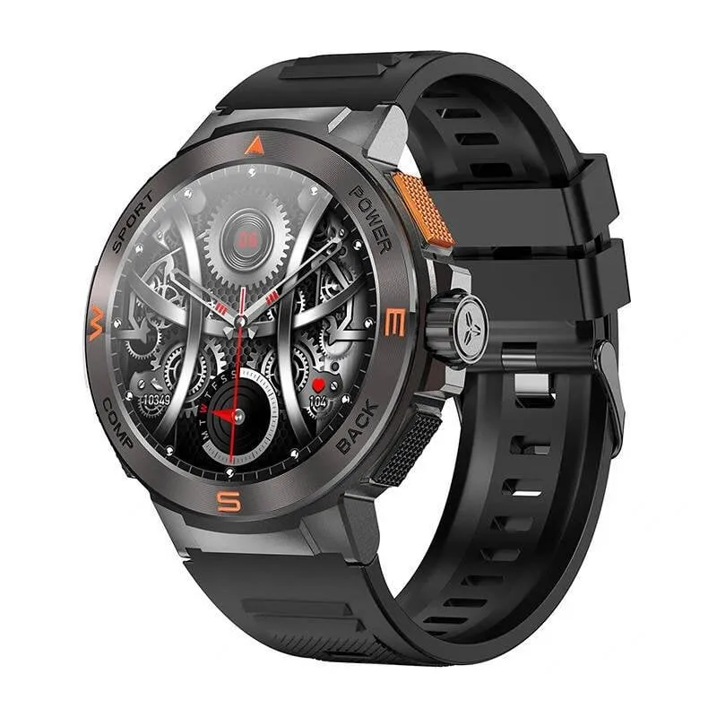 BlitzWolf BW-AT5 Bluetooth 1,43'' AMOLED Nero Taglia Unica IP67 Misuratore Pressione Cardio - immagine 1