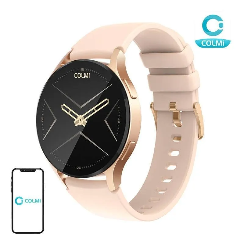 COLMi i28 Ultra Bluetooth 1,43" Oro Cinturino Unico IP68 SpO2 Cardiofrequenzimetro - immagine 1