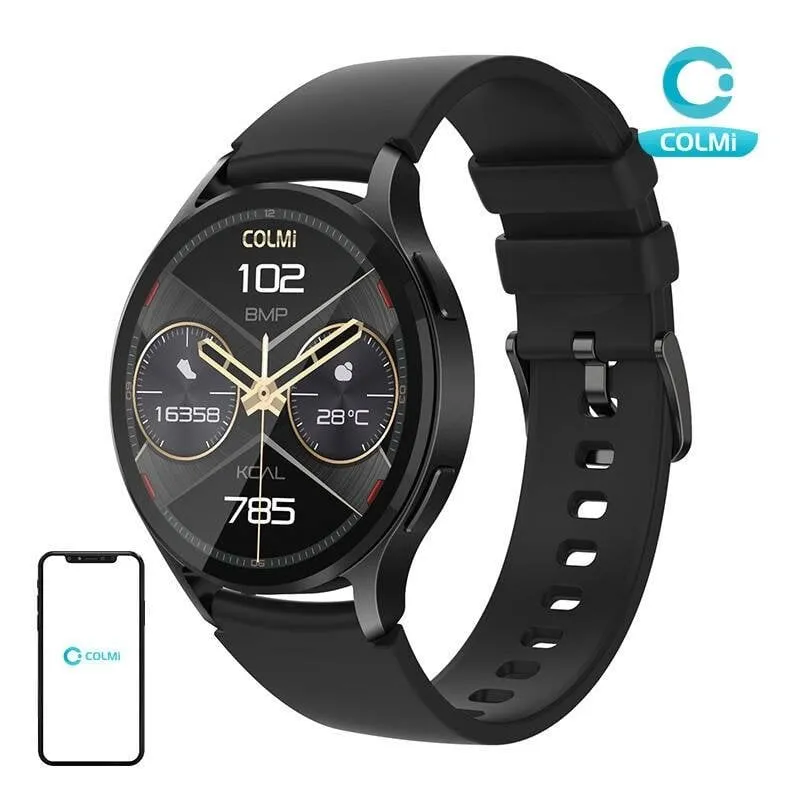 COLMi i28 Ultra Bluetooth 1,43'' Nero Taglia Unica IP68 SpO2 Cardiofrequenzimetro - immagine 1
