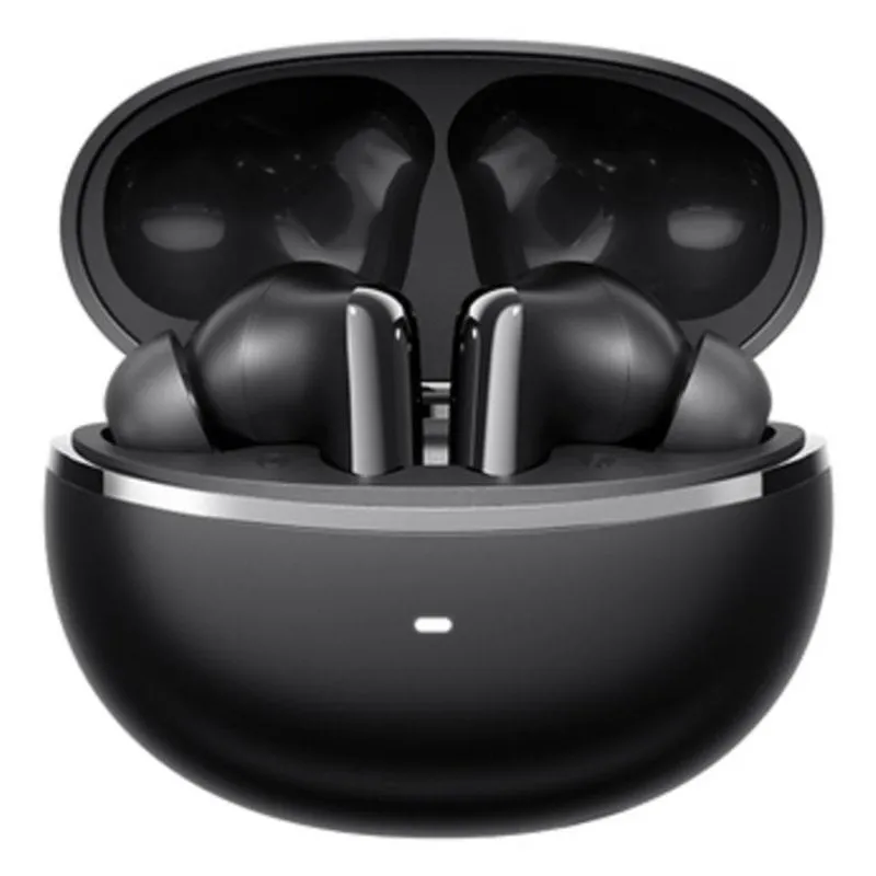 Auricolari QCY MeloBuds N70 wireless Bluetooth con cancellazione rumore, microfono e IPX5, neri - immagine 1