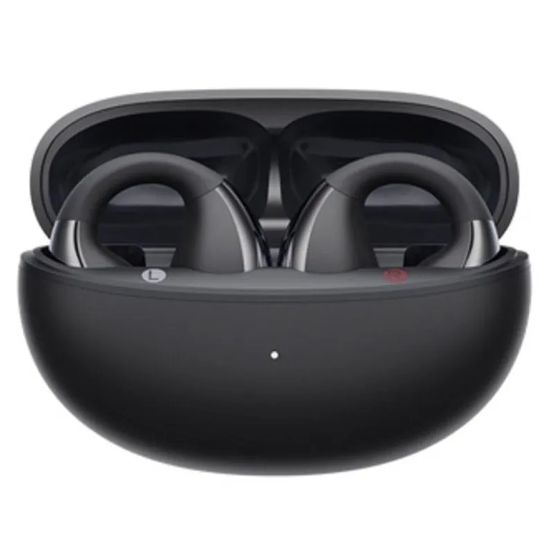 Auricolari QCY Crossky Clip C30S Bluetooth 6.0 wireless con cancellazione rumore e IPX5 neri - immagine 1