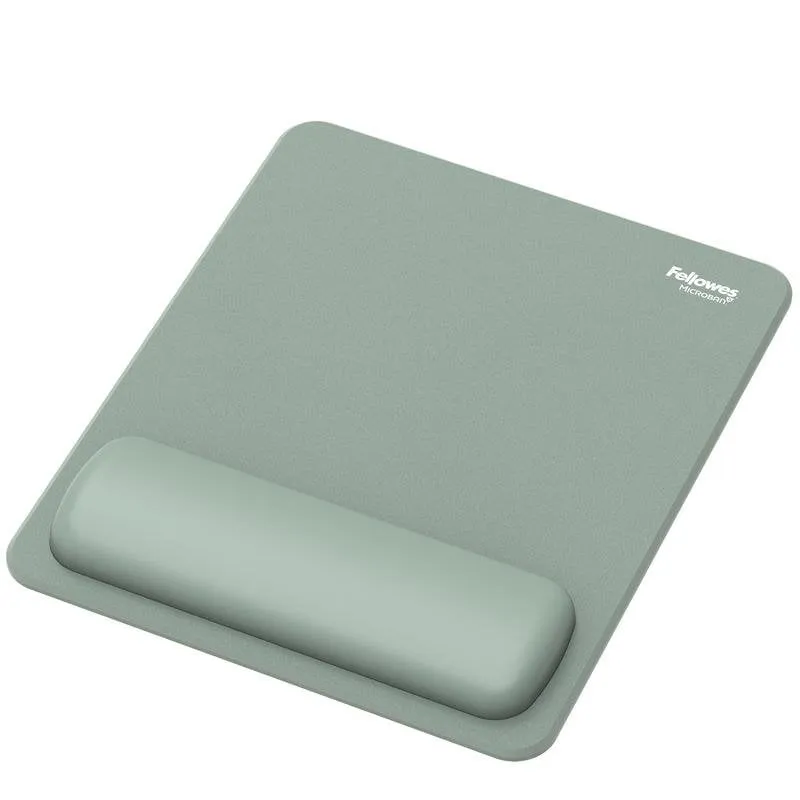 Tappetino per Mouse Fellowes Breyta con Supporto Polso Verde Salvia - immagine 1