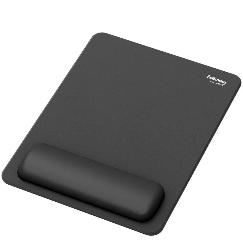 Alfombrilla per mouse Fellowes Breyta XL Nero con poggiapolsi - immagine 1