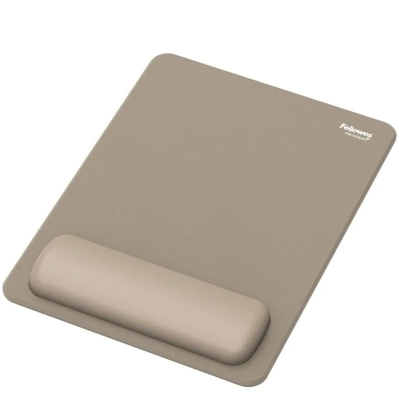 Alfombrilla per Mouse Fellowes Breyta XL con Reposamuñecas Arena - immagine 1