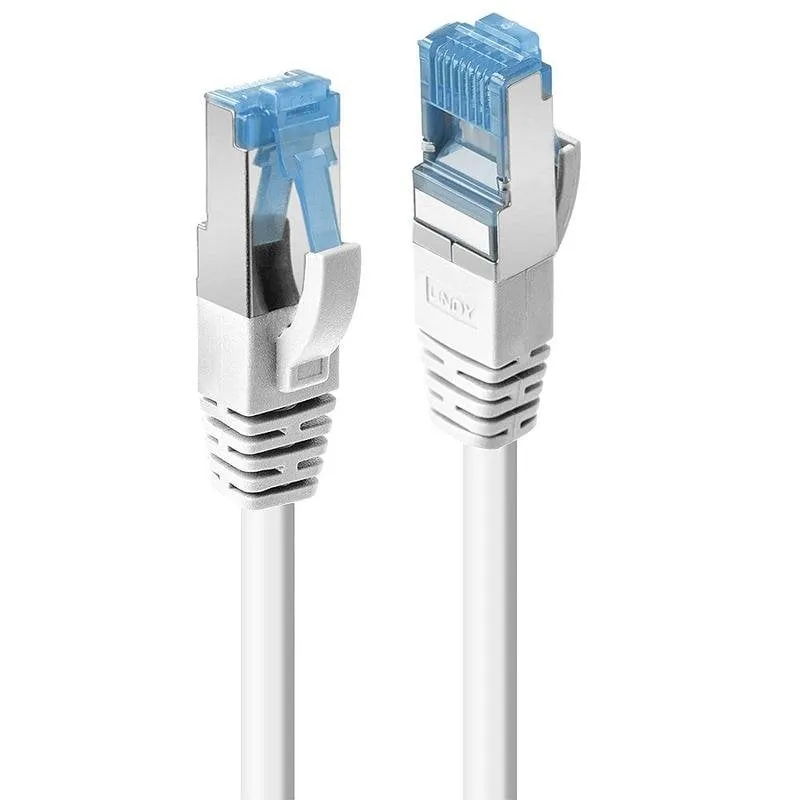 Cavo di rete Lindy Cat6a S/FTP 1,5 m Bianco - immagine 1