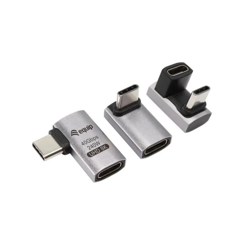 Adattatore USB 4 C a C Equip 40Gbps PD 240W Pack da 3 - immagine 1