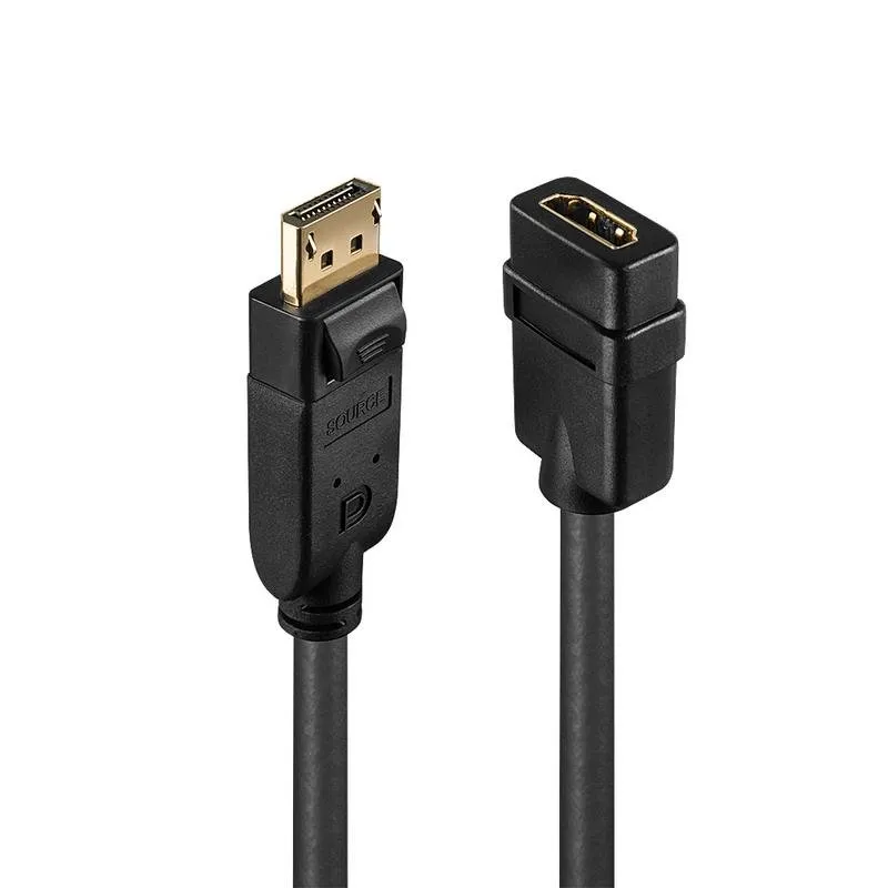 Adattatore cavo DisplayPort a HDMI Lindy 41005 0,15 m - immagine 1