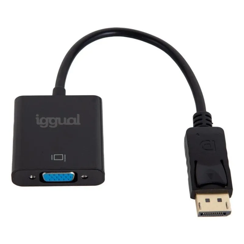 Adattatore DisplayPort a VGA IGGUAL 0,2 m - immagine 1