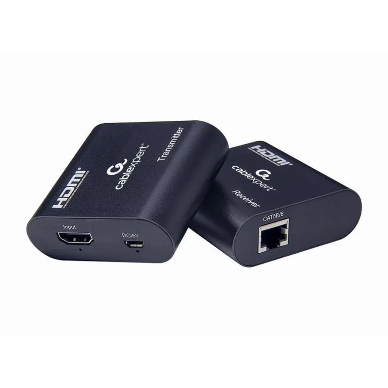 Estensore HDMI Gembird DEX-HDMI-03 60 m Cablato Nero - immagine 1