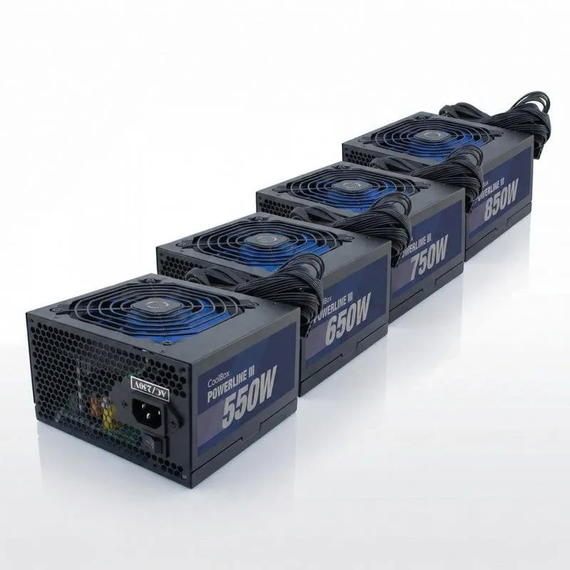Alimentatore CoolBox Powerline III 550-850W 85% EFI - immagine 1