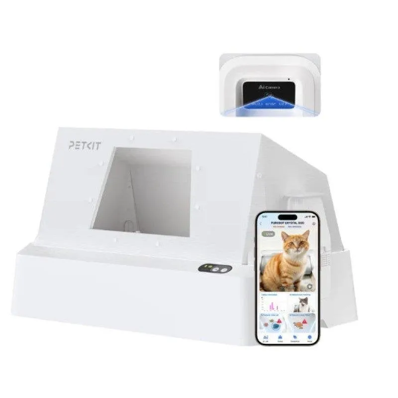 Cassetto della Lettiera Petkit PUROBOT CRYSTAL DUO con Ingresso Anteriore EU - immagine 1