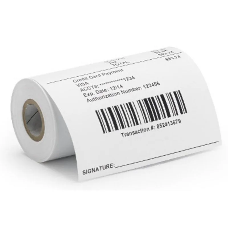 Etichetta per Stampante Zebra Z-Perform 1000D Bianco 5 cm x 19 m - immagine 1