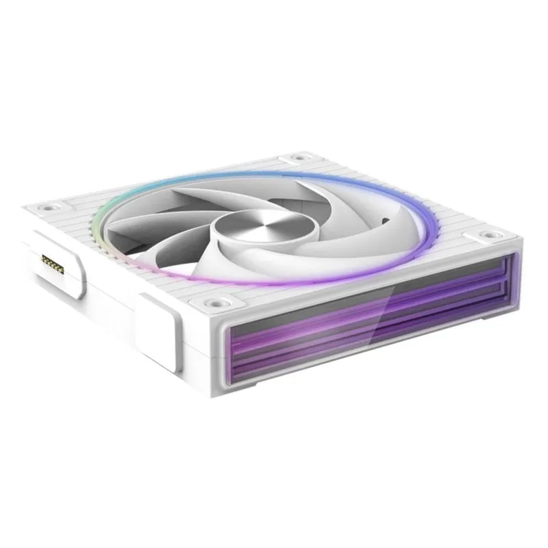 Raffreddamento Aria Zalman 124 mm 800-2300 RPM Bianco ZM-DF120 WHITE - immagine 1