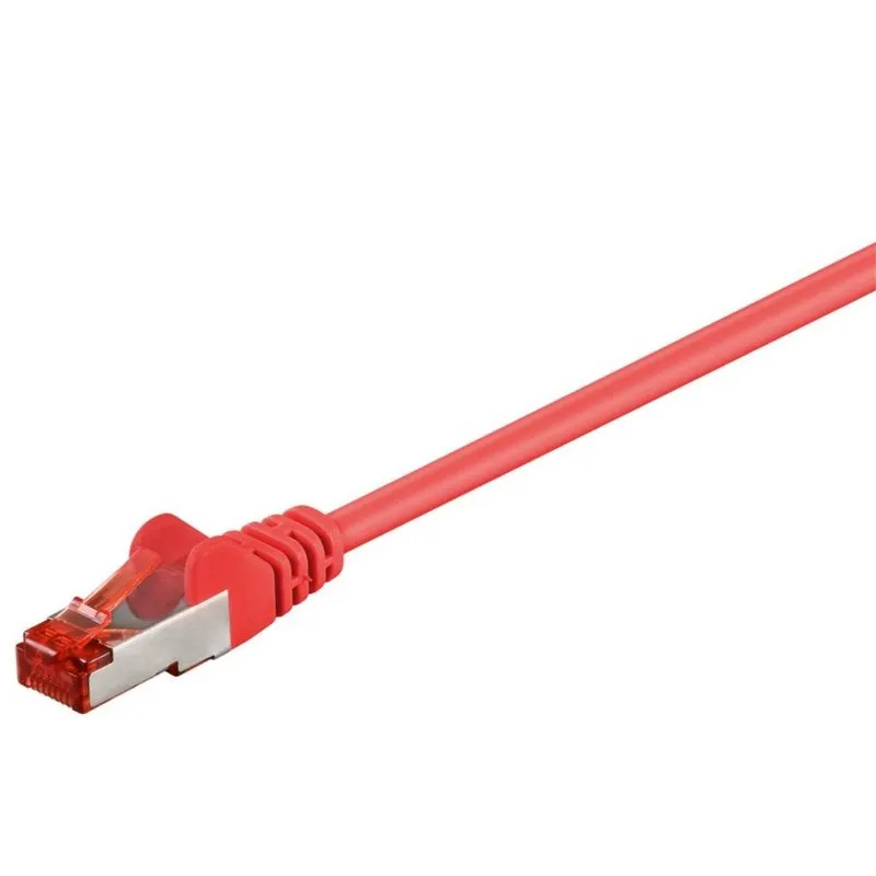 Cavo di rete Goobay 95497 Cat6 S/FTP 2 m Rosso - immagine 1