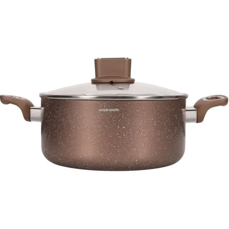 Marmitta Arthur Martin AM5531 28 cm Alluminio 6,3 L Antiadente Induzione - immagine 1