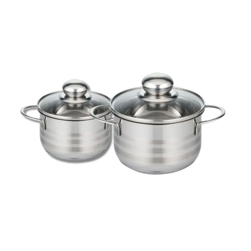 Casseruola Elo Brillant Acciaio Inox 18/10 12 cm 14 cm Induzione - immagine 1