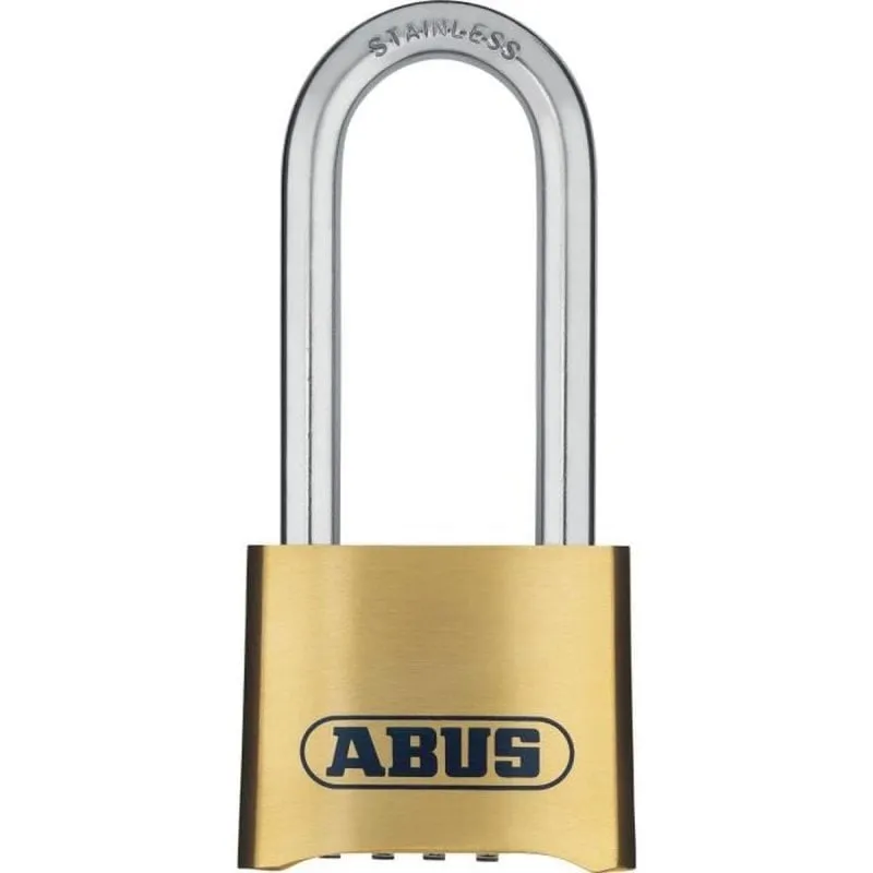 Lucchetto ABUS 180IB/50HB63 Combinazione Ottone Inox 8 mm Esterno - immagine 1