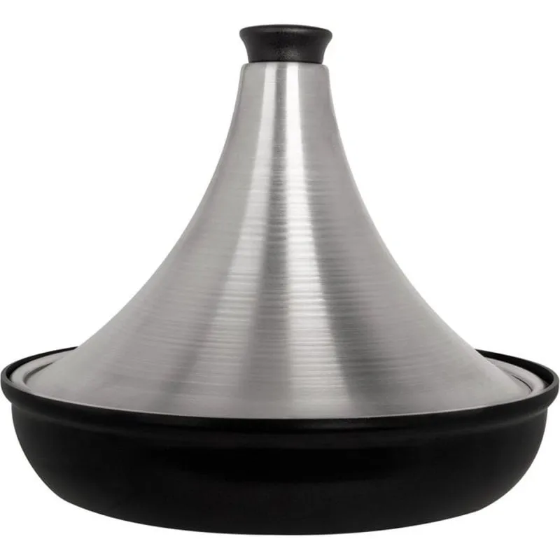 Tajine Cosy & Trendy Alluminio 28 cm Induzione Grigio/Nero - immagine 1