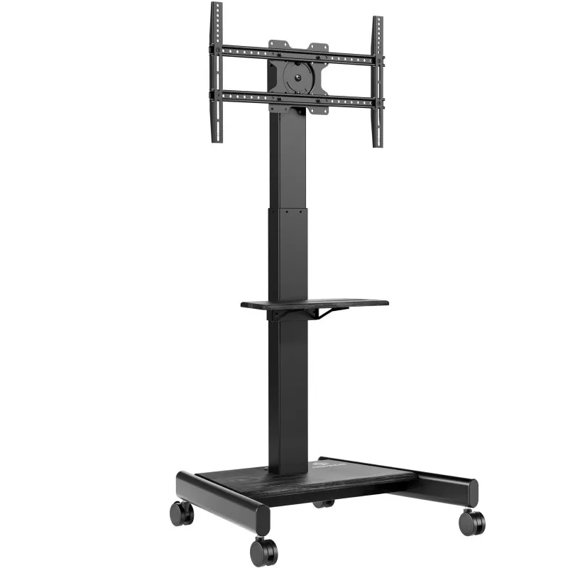Supporto TV Onkron TS1552E-B Elettrico 43-75 Regolabile Ruote - immagine 1