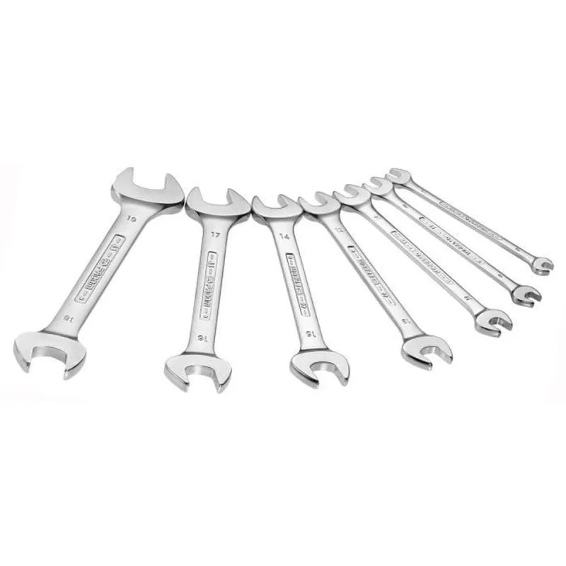 Set Chiavi Fisse Facom 44.J7PB 7 Pezzi 14 Misure Metriche 6-19 mm Cromo Satinato - immagine 1