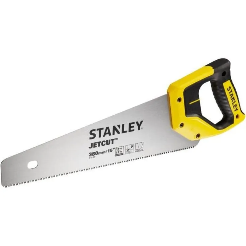 Sega Stanley Jetcut 380 mm 11 TPI Hardpoint 2x Impugnatura Ergonomica - immagine 1