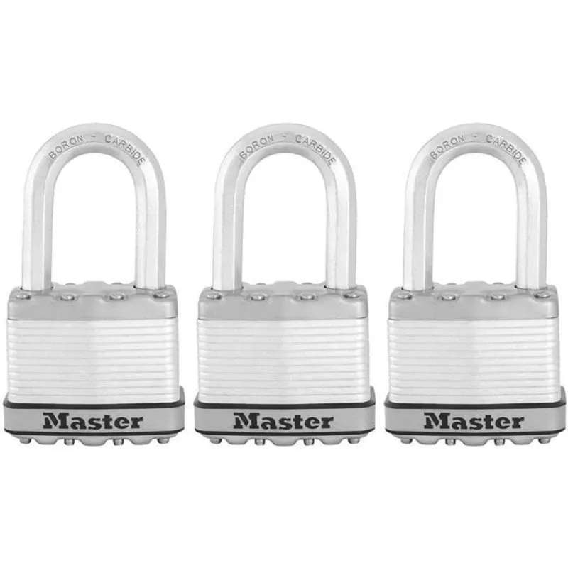 Lucchetto Master Lock M115EURTRILF Acciaio Laminato 48 mm Anticorrosione - immagine 1